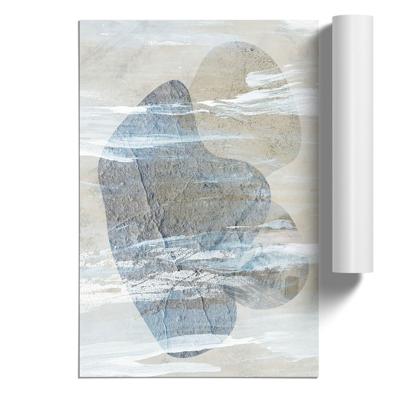 Stone Composition - Frameless Print, 42cm H x 30cm W x 0.1cm D