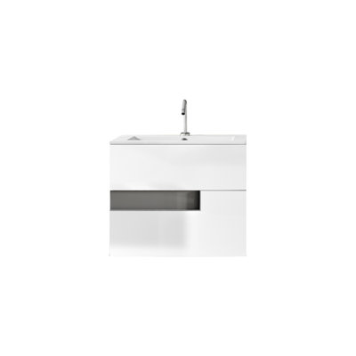 Malika 40'' Single Bathroom Vanity with Ceramic Top