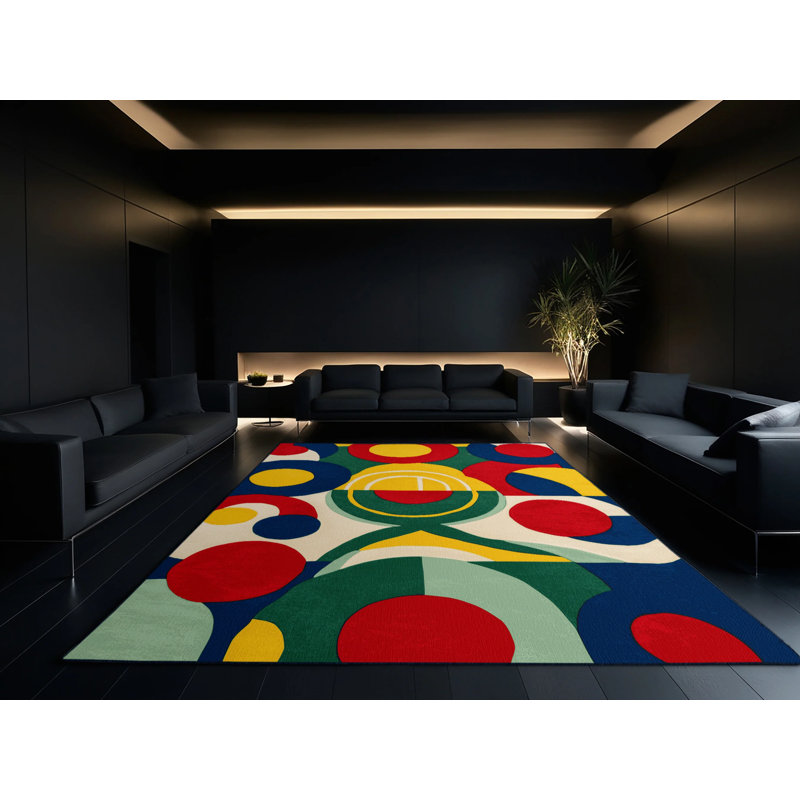 Zippy Dash Rug, Round 4'