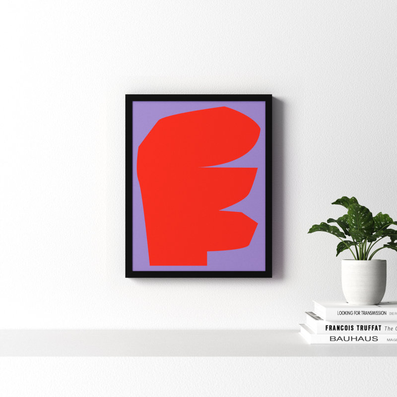 Module Minimalism 4 by Michael Kempen, Black Framed, 20"H x 16"W x 1.25"D
