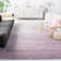 Bethlyn Ombre Cream/Purple Area Rug