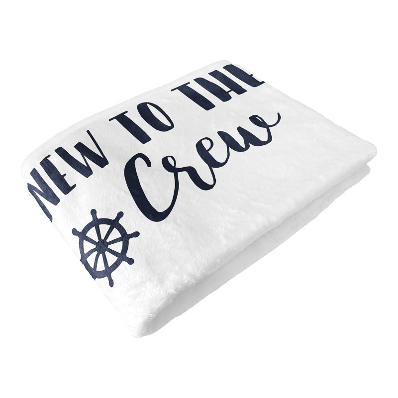 Couverture pour bébé Sailor Milestone