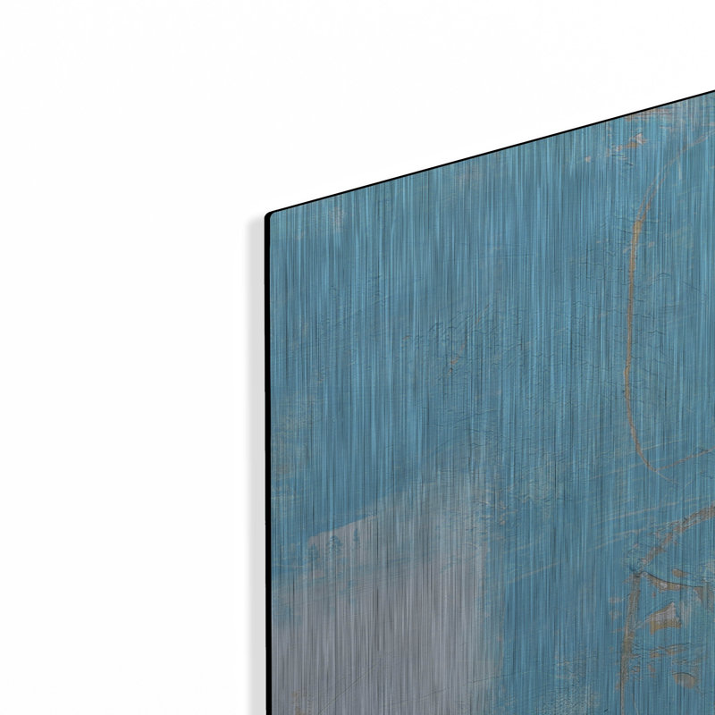  «Distance II» par Erin Ashley, art mural en métal, 12 po x 36 po