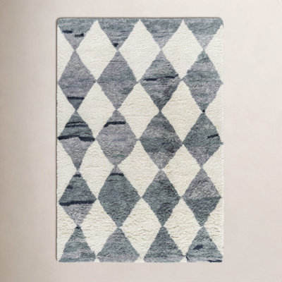 Anemone Hand-Tufted Moroccan Shag Rug