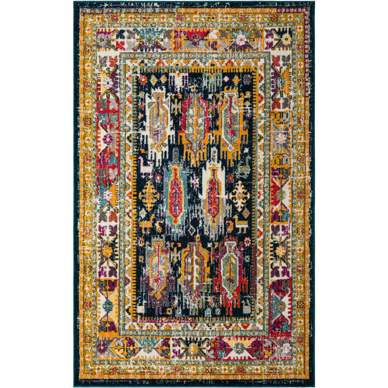 Anna Naplate Rug, Rectangle 5'3" x 8'