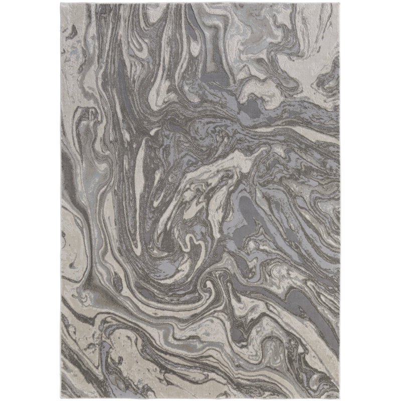 Tapis gris Ayres, Rectangle 1 pi 8 po x 2 pi 10 po