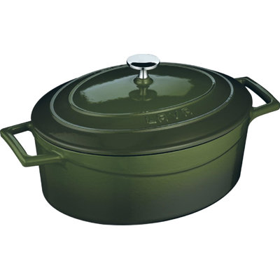 Casserole ovale en fonte Lava Canada