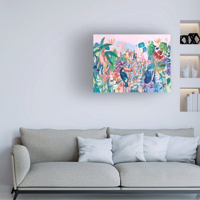 «Tropical Paradise Botanica I», reproduction sur toile