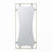 28X60"Poppy Mirror,Wall Decor