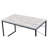 Faux Concrete Top Rectangular Writing Desk