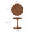 Modway Lina Solid Wood Pedestal End Table-93235980