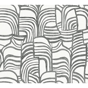 Featherwork Linen Premium Peel and Stick Wallpaper