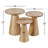 Jean 3-Piece Jean Solid Mango Wood Tray Top Nesting Table Set-1021275804