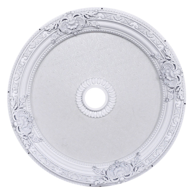 Médaillon de plafond, Blanc