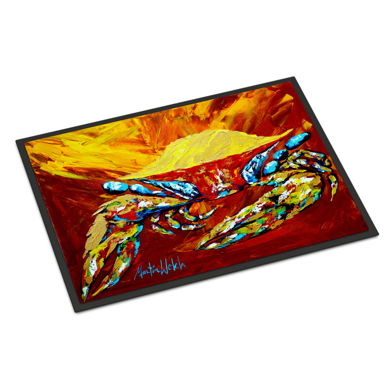 Tapis d'intérieur antidérapant Crab Buster, Rectangle 2 pi x 3 pi