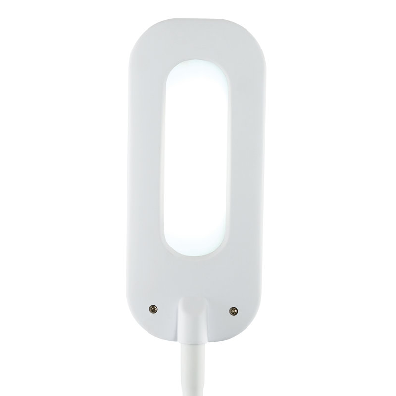 Adjustable Soft Touch White LED Desk Lamp 8"x12"