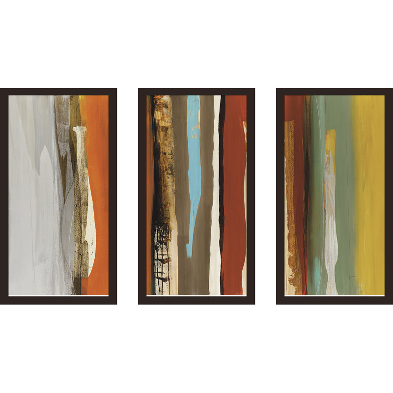 " Luna Park " 3 - Pieces, 33.5" H x 52.5" W x 1" D
