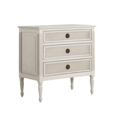 Table de chevet Caroline - Blanc