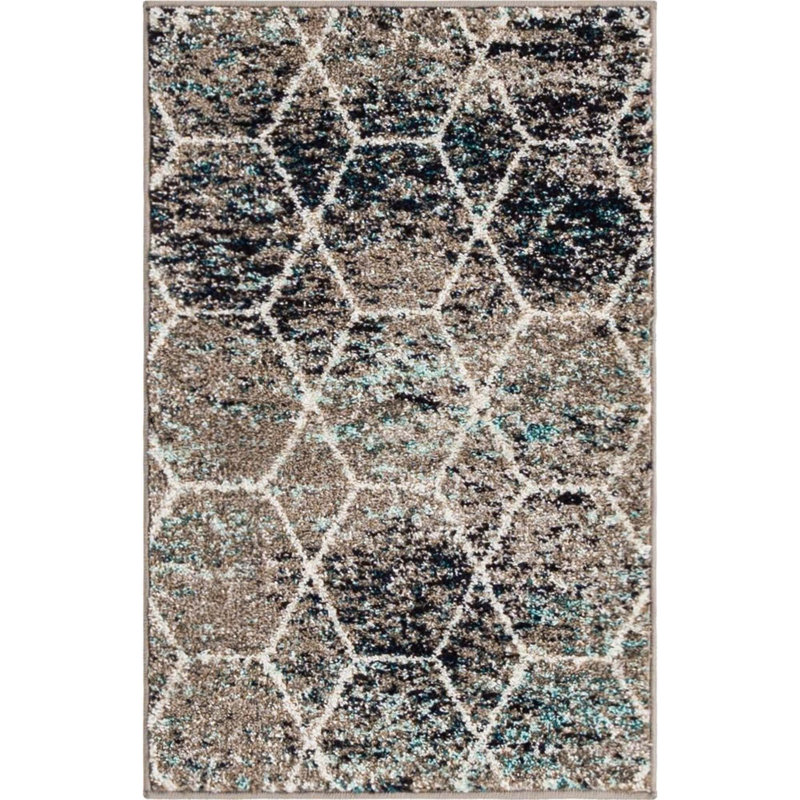 Johnstonville Geometric Indoor Rug, Rectangle 2' x 3'1"