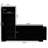 52"farmhouse Shoe Cabinet L-shaped Shoe Bench-650253132