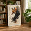 Fox in Ink Japandi - Wrapped Canvas-176835531-176835533