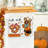 Fall Kitchen Towels Decorative Set Thanksgiving Dish Towels Autumn Pumpkin Decor Cartoon Mouse Fall Decorations For Home