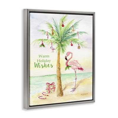 «Tropical Flamingo Christmas» par Melissa Hyatt LLC
