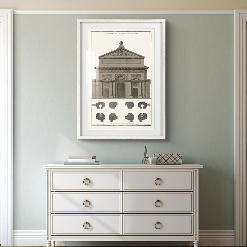 Dreaming II - Toile tendue avec châssis, Blanc