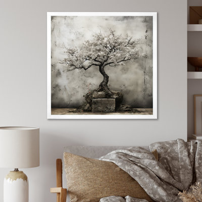 Zen Miniature Bonzai I - Tree Bonsai Wall Art