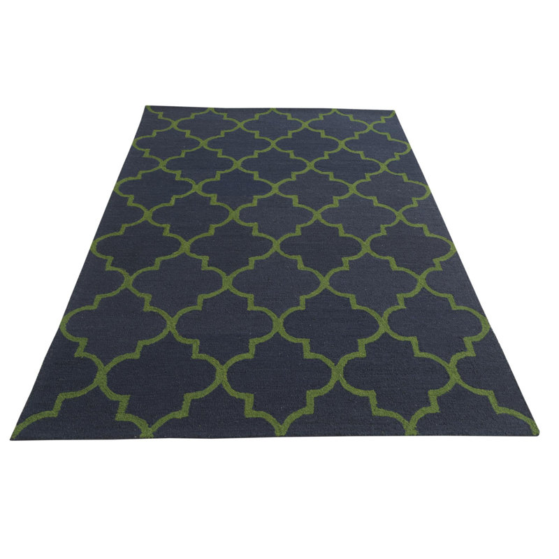 Tapis bleu marine 5 x 8 Pineland