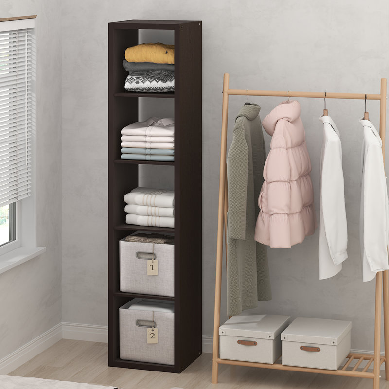 Heddy Shelving Unit, Dark Oak