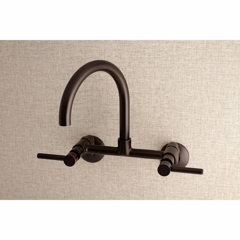Robinet de pont Concord, Bronze huilé