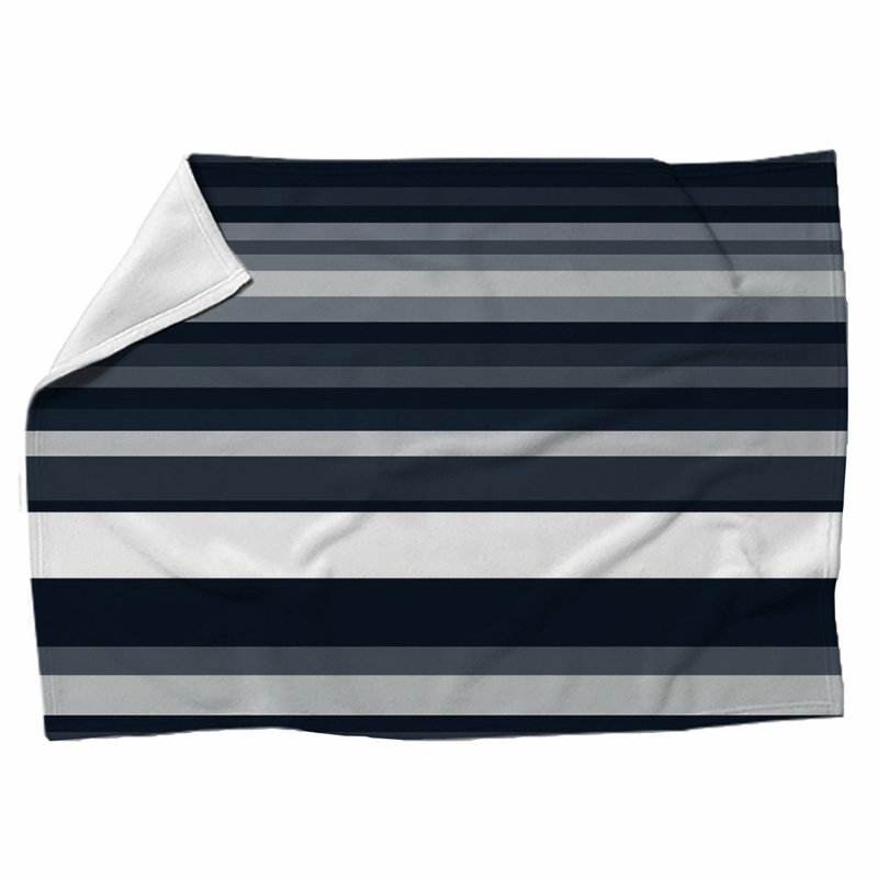 Machine Printed Throw Blanket, 68" W x 80" L
