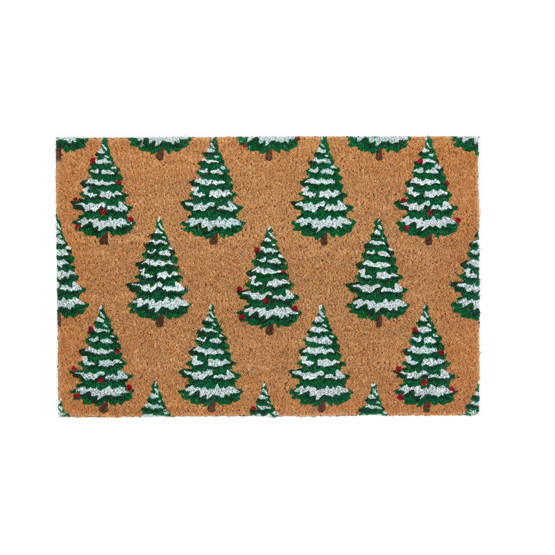 Indoor / Outdoor Coir Mat Bright Ikat