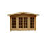 Etna 12 x 16 Ft. Tongue and Groove Log Cabin-852745690