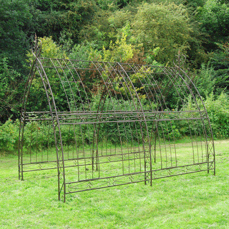 Triangular Tunnel 3m x 2m Steel Pergola