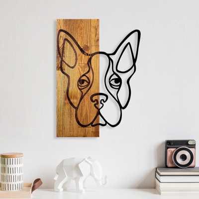 Décoration murale en bois
