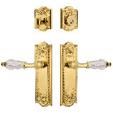 Nostalgic Warehouse Meadows Entry Set with Parlour Crystal Lever