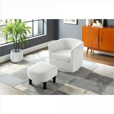 Fauteuil d'appoint pivotant à 360 ° Comfy