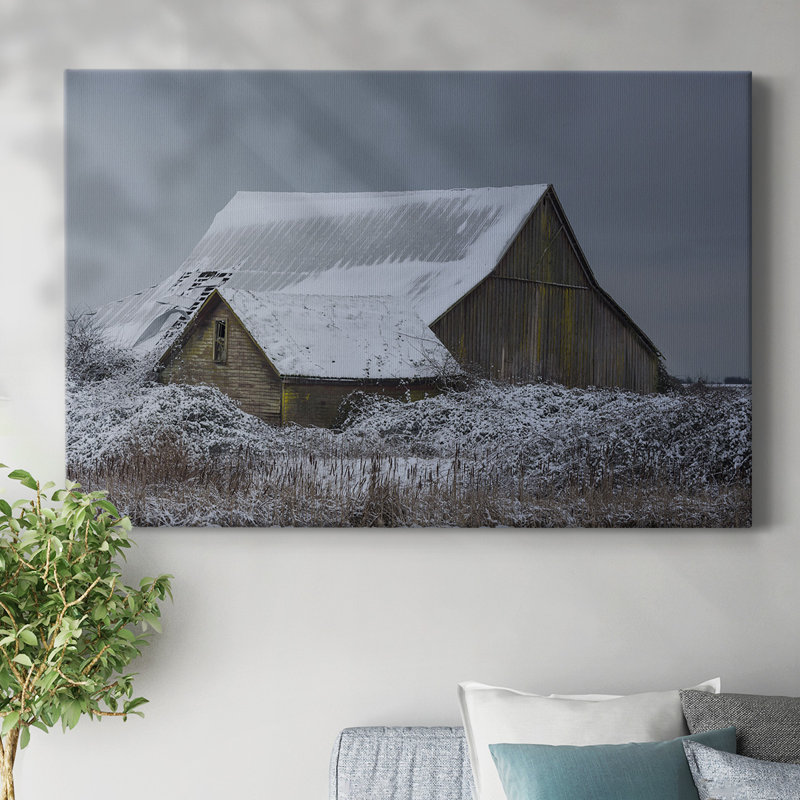 Toile tendue Winter Barn-Gallery, H 18 po x l 27 po