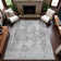 Premium Machine Washable Larock AMF1229 Global Rug