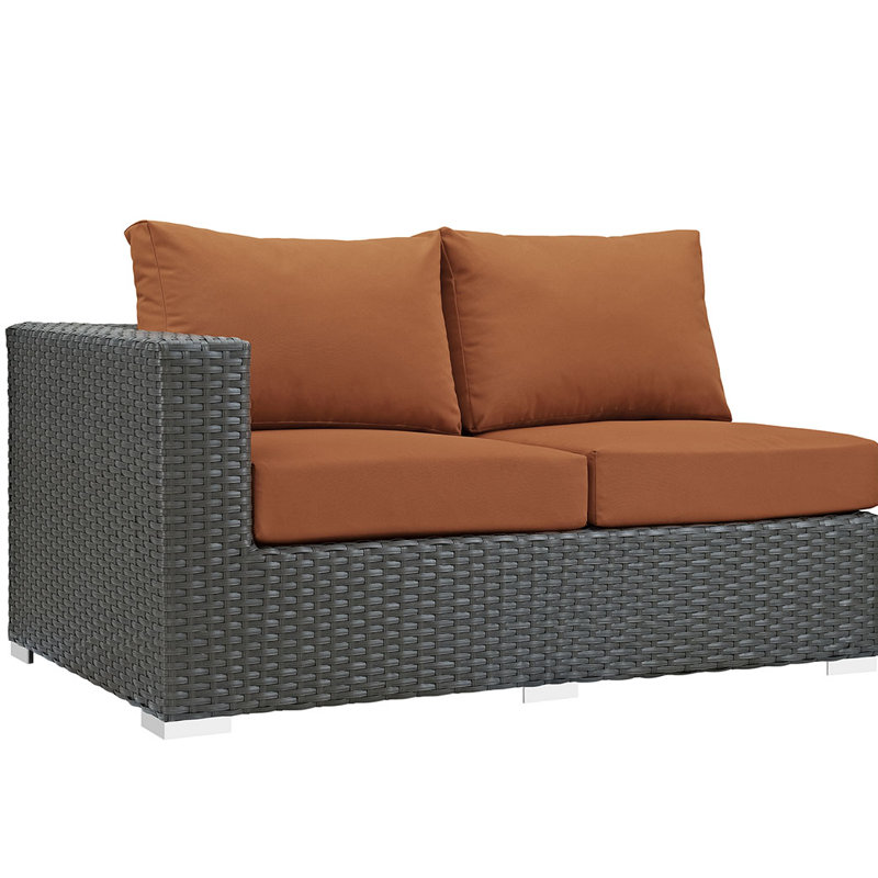 Causeuse Modway, Toile Sunbrella® toscan