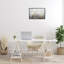 Giclée sur toile grise et argent abstraite par LSR Design Studio-2037365672-2037365673