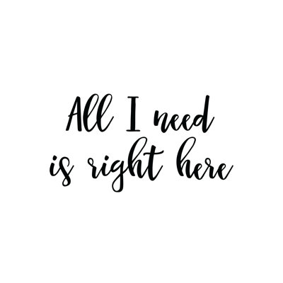 Need - Wrapped Canvas Print
