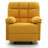 Modern Yellow Padded Arm Recliner-125915990