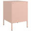 Prinsh 36cm W Steel Bedside Table-1938213842