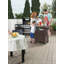 Keter Unity BBQ Side Table Brown