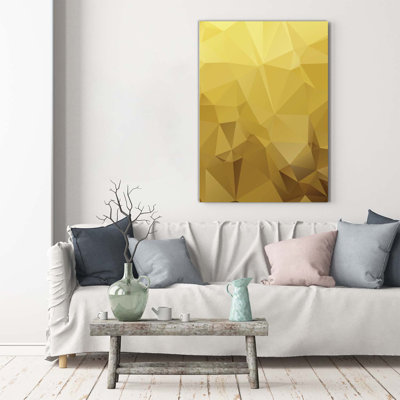 Abstraction Background - Wrapped Canvas Print