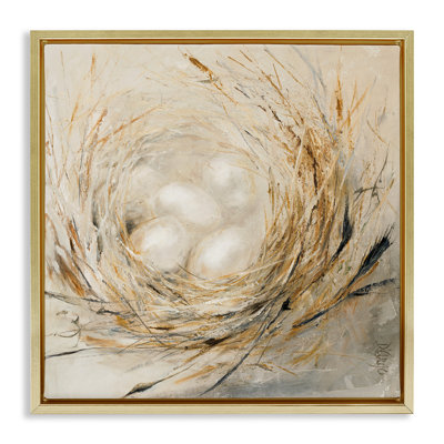 Abstract Bird Egg Nest