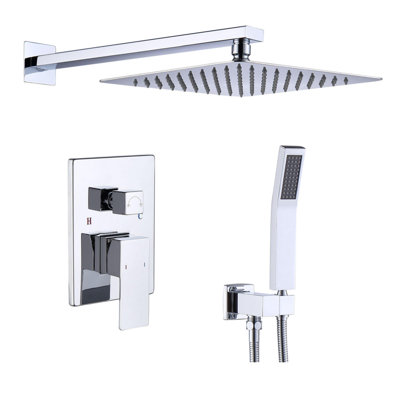 Système de douche complet avec valve brute